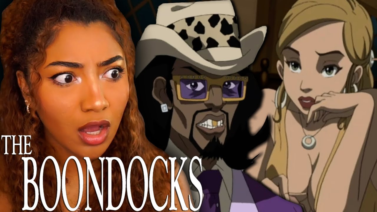 GRANDPA GOT HIMSELF A BADDIE **THE BOONDOCKS**  S1x3 • Guess H*e's Coming to Dinner