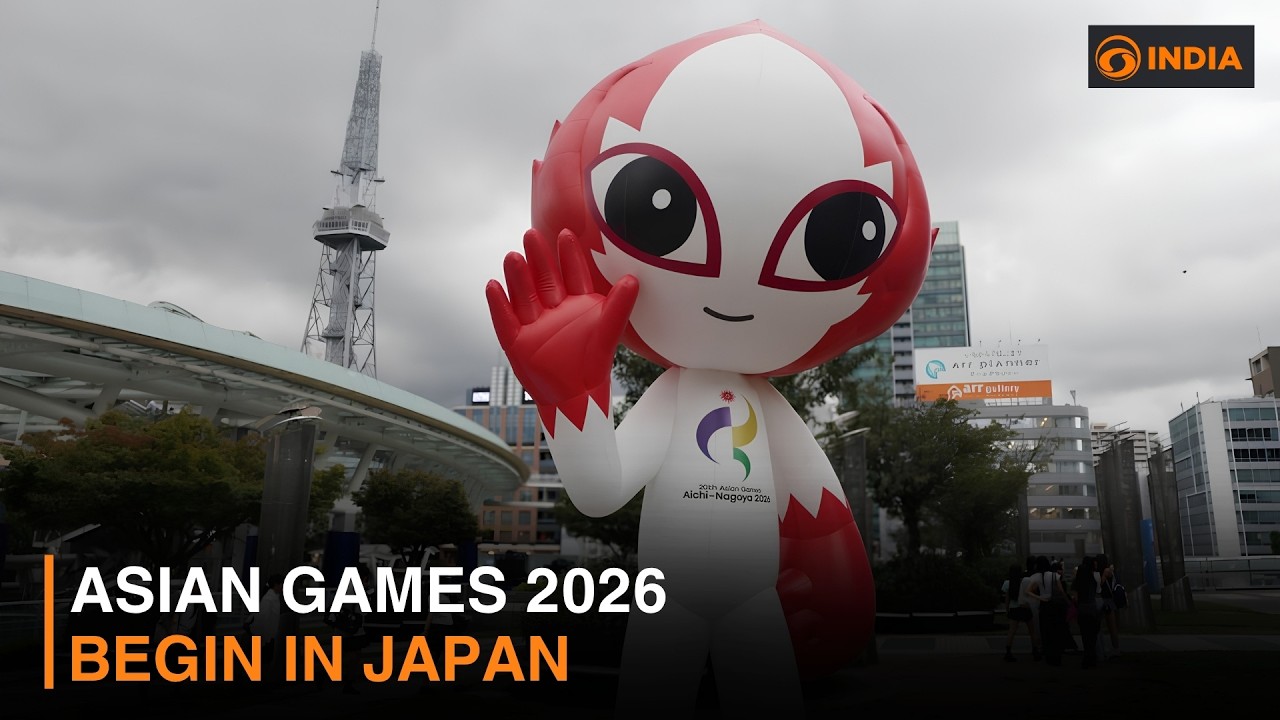 Азиатские игры 2026 начинаются в Японии и другие новости | DD India Live | 12:00 по Индии