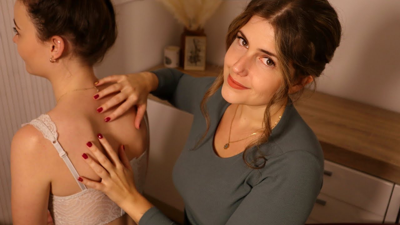 ASMR Childhood Back Tracing Games | Mit Massage zurück in die Kindheit [Real Person] deutsch german