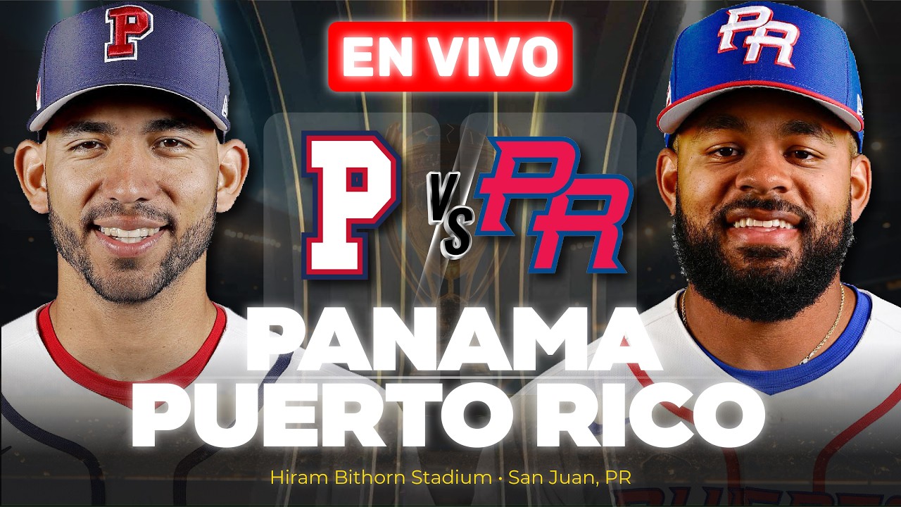 Panamá vs Puerto Rico [🔴EN VIVO] | Grupo A - World Baseball Classic 2026 | 🎙️NARRACIÓN