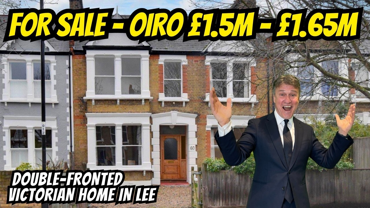 £1.7m Double-Fronted Victorian Home | Micheldever Road, Lee SE12