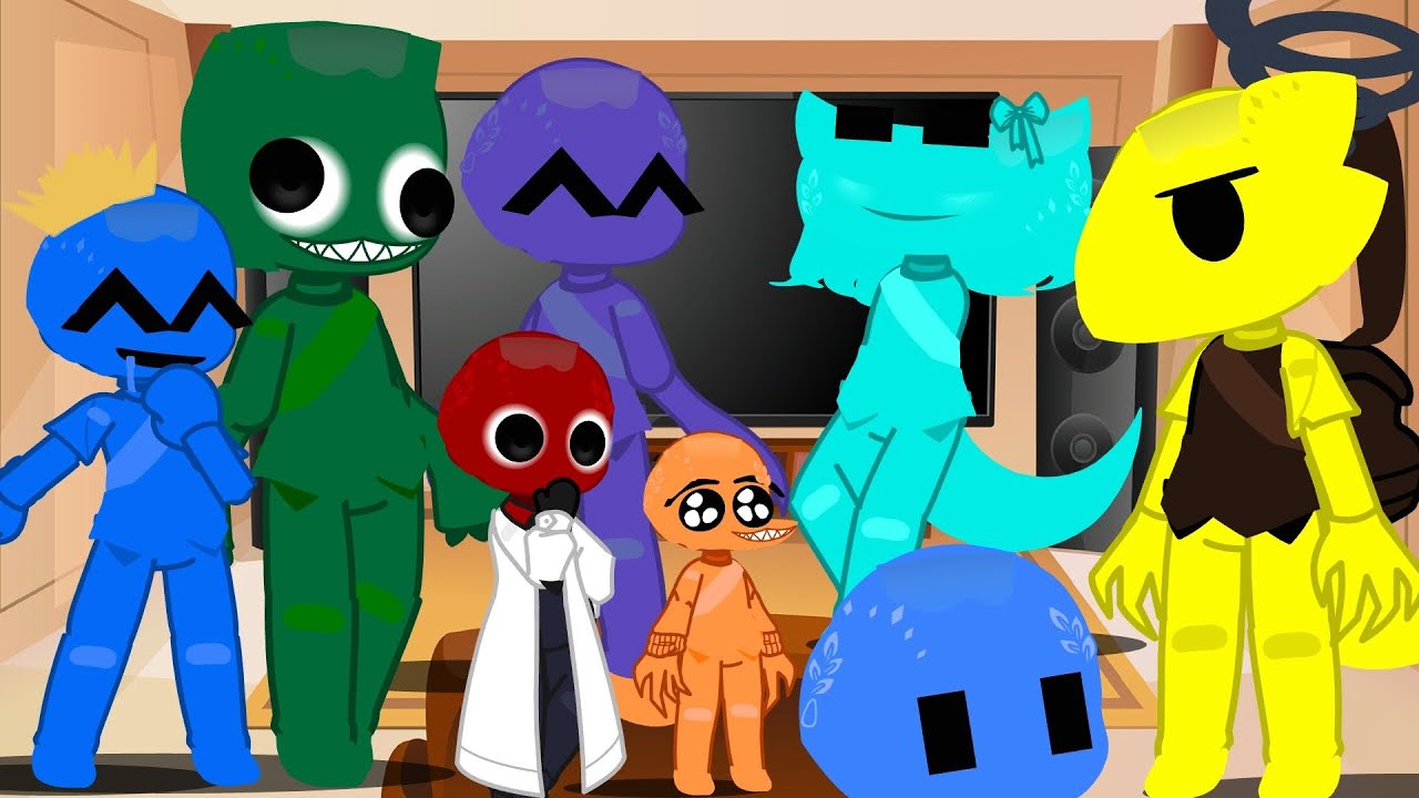 Rainbow Friends React To Themselves - ☆