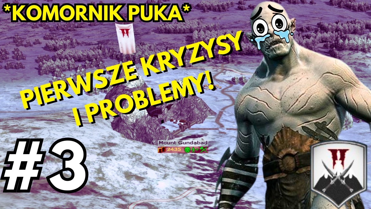 PIERWSZE PROBLEMY W KAMPANII | Divide and Conquer EUR | Orki z Gundabadu