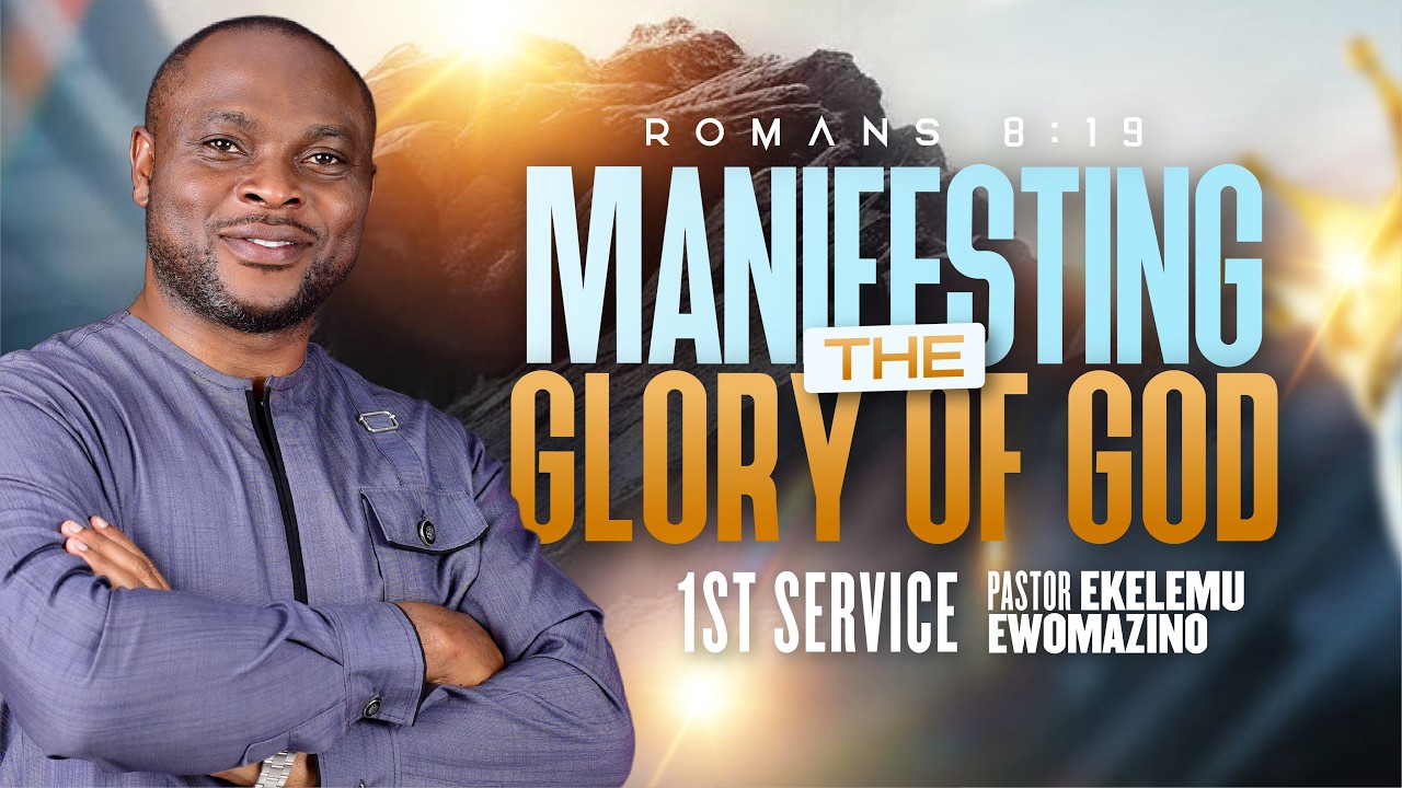Ruach Tabernacle | MANIFESTING THE GLORY OF GOD-3 | Pst. Ekelemu Ewomazino | 1st Service