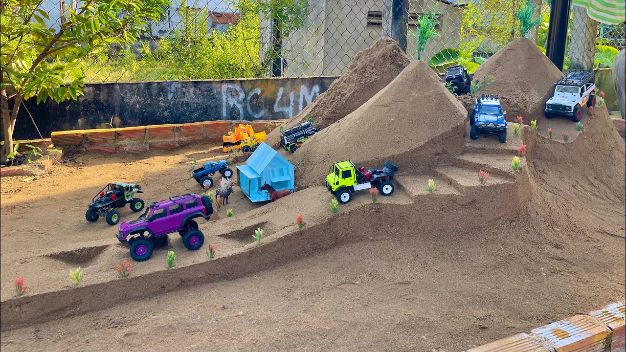 RC Cars Extreme Sand Mountain Challenge! Only the Strongest Reach the Finish! Rc Bronco Mercedes&hellip;