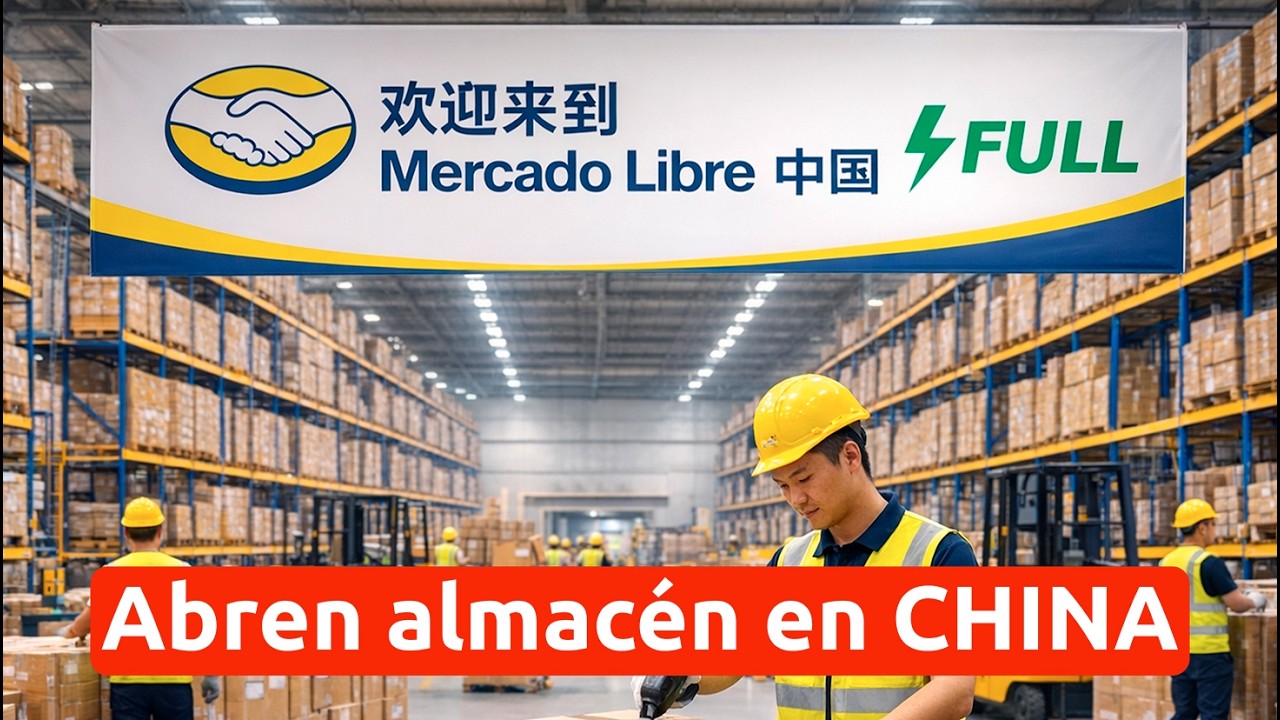 Mercado Libre abre ALMAC&Eacute;N FULL en CHINA &iexcl;Va por Aliexpres y Temu!