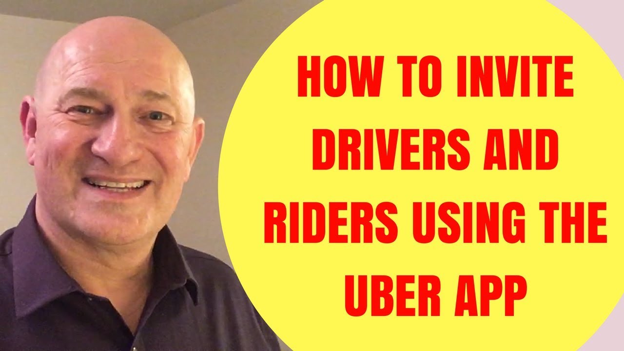 How to invite drivers and riders with your Uber app | Earn Referral Fees!