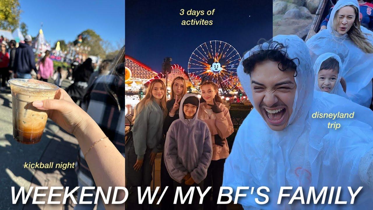 A weekend in our life *with kids* | Disneyland, park time, losing my bag&hellip;