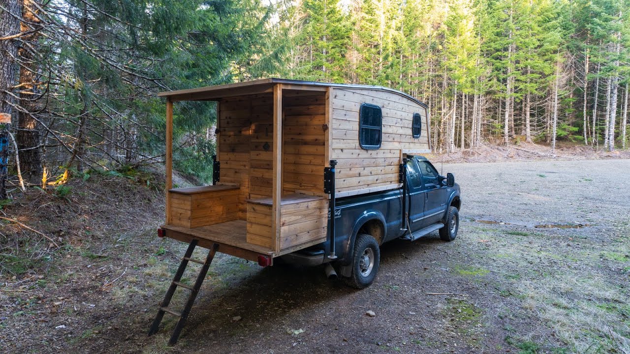 A Closer Look at my Cozy Hand-Built Truck Cabin