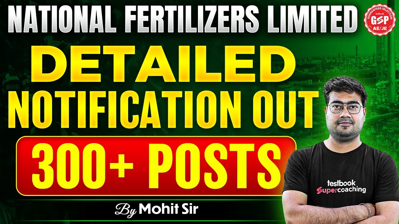 NFL Recruitment 2024 | NFL Syllabus, Form Fill-up, Vacancy, & Salary | NFL Detailed information
