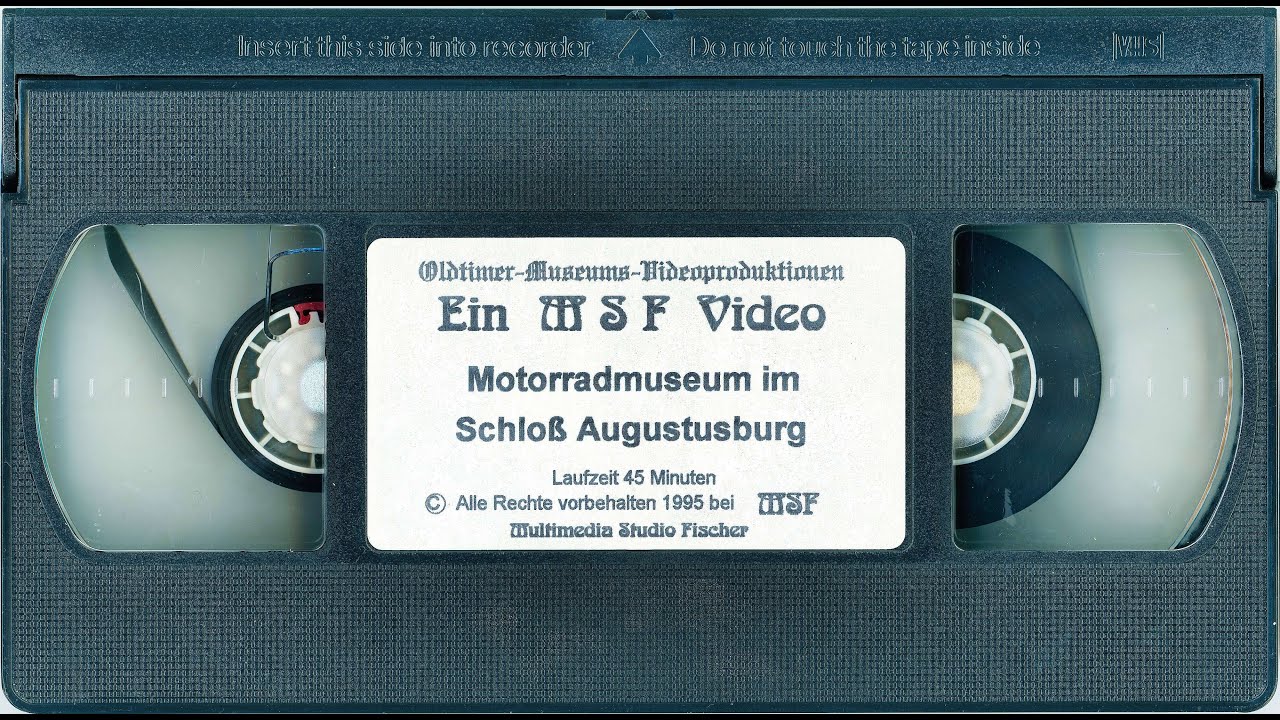 Motorradmuseum_Schoss_Augustusburg_VHS_Kassette_1995