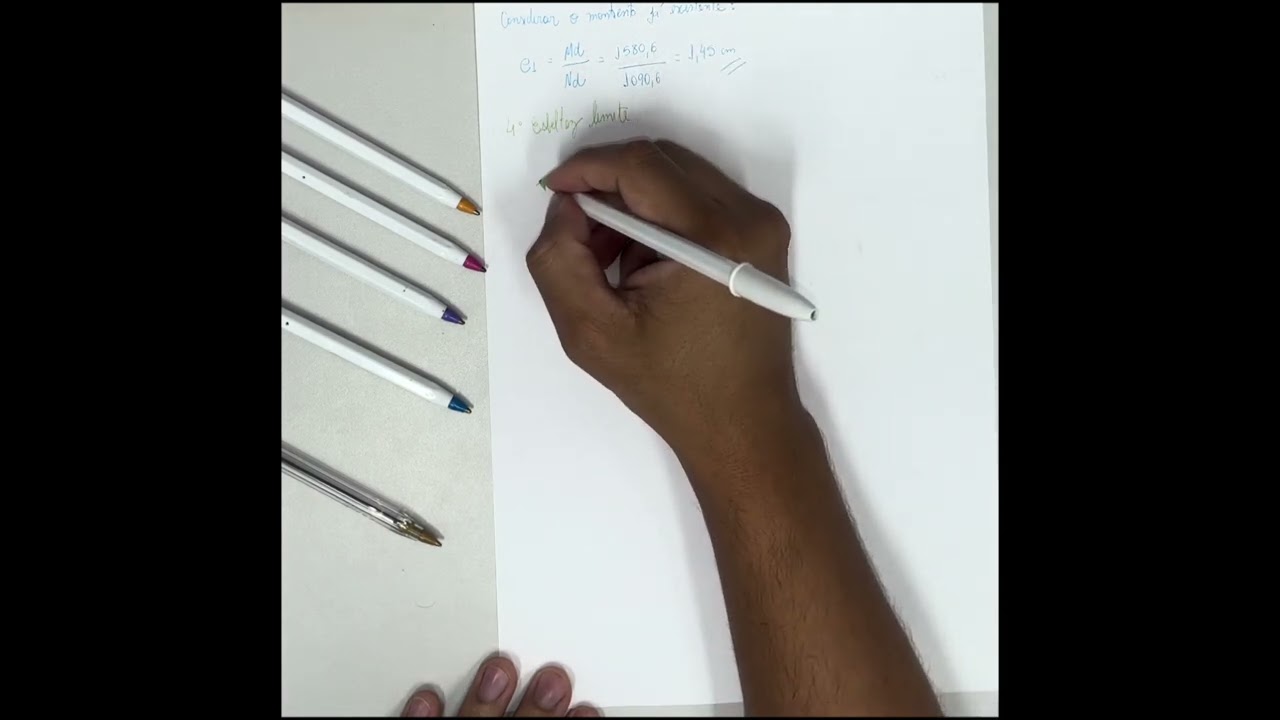 Dimensionamento: V&iacute;deo 2 - Pilar de de Extremidade.