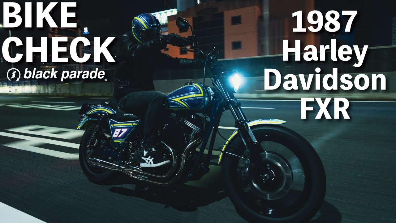 [1987FXR] BIKE CHECK ep.25 [Black Parade]