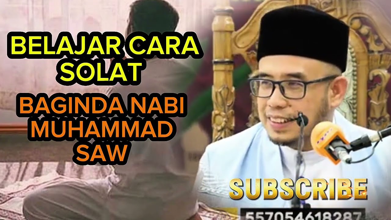 CARA SOLAT SEPERTI RASULULLAH SAW | Dr Maza