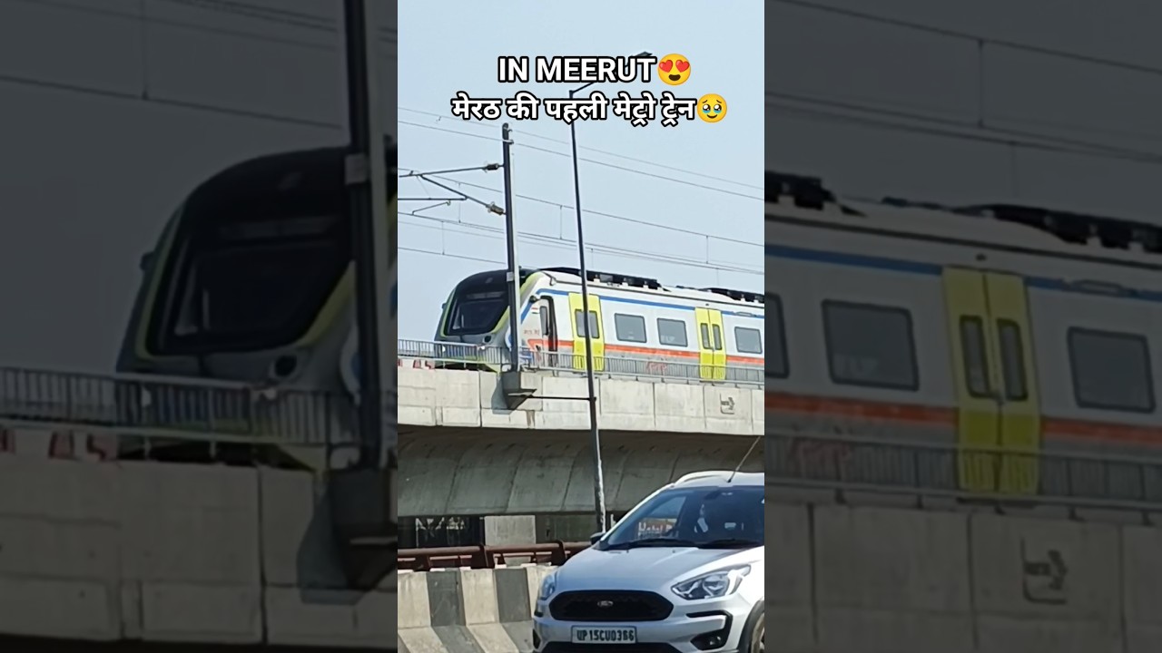 India's first Meerut Metro train😍 | Delhi Meerut RRTS Rapid train | Welcome Meerut Metro | 