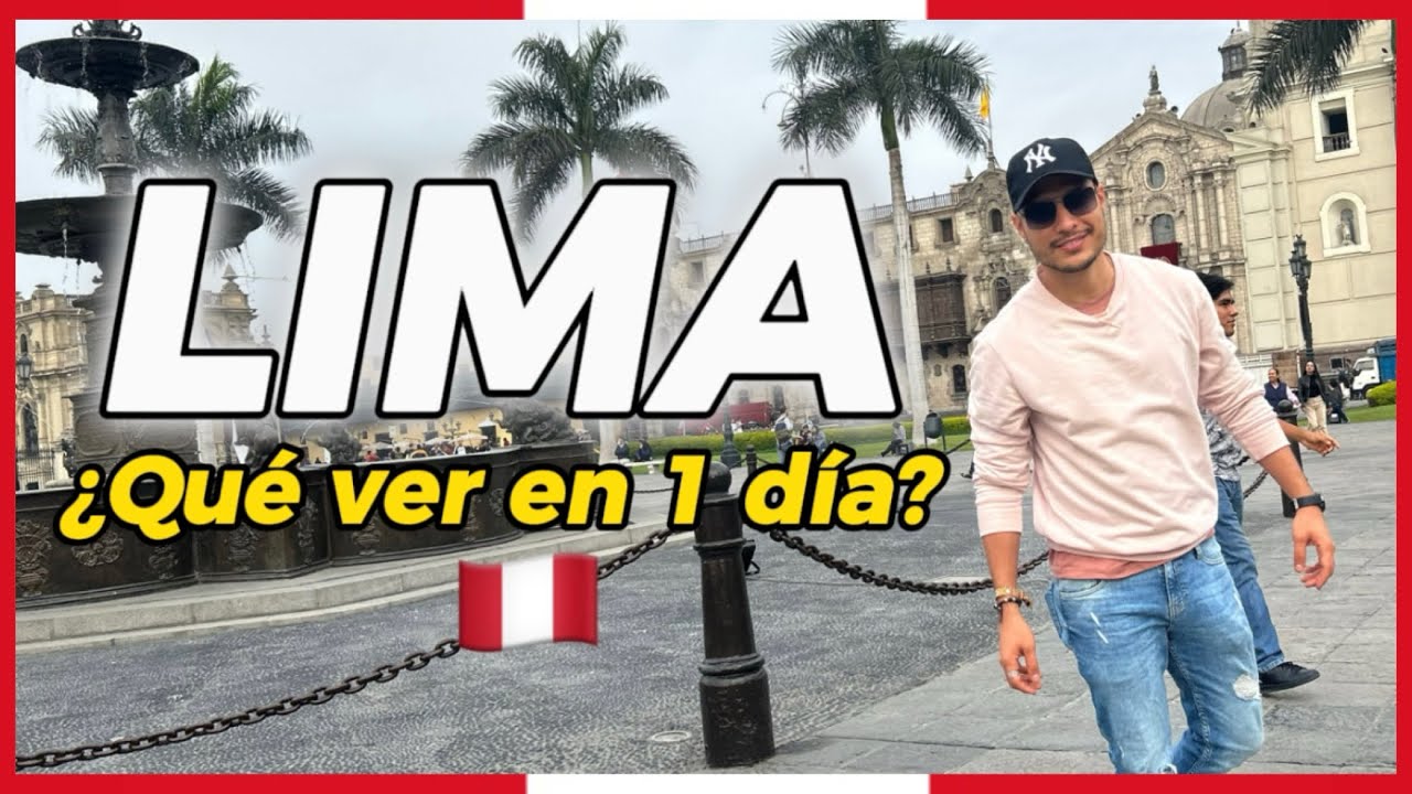 GUIA para VIAJAR a LIMA - PERÚ en 1 DIA 🇵🇪ESTO FUE LO QUE CONOCÍ EN LIMA EN UN DÍA ✈️