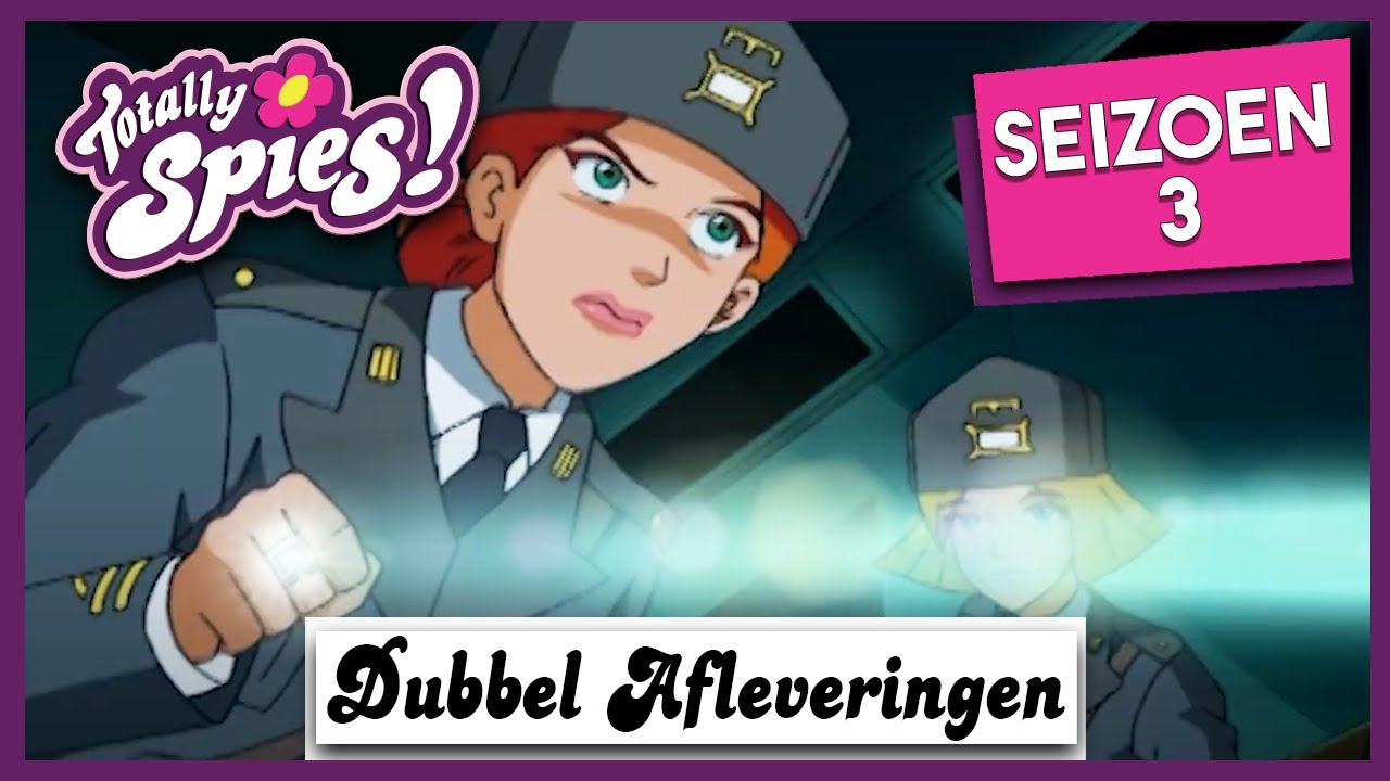 Totally Spies! Nederland | S3 Aflevering 17-18 | Gluiperig Kruiperig en meer | Dubbel Afleveringen