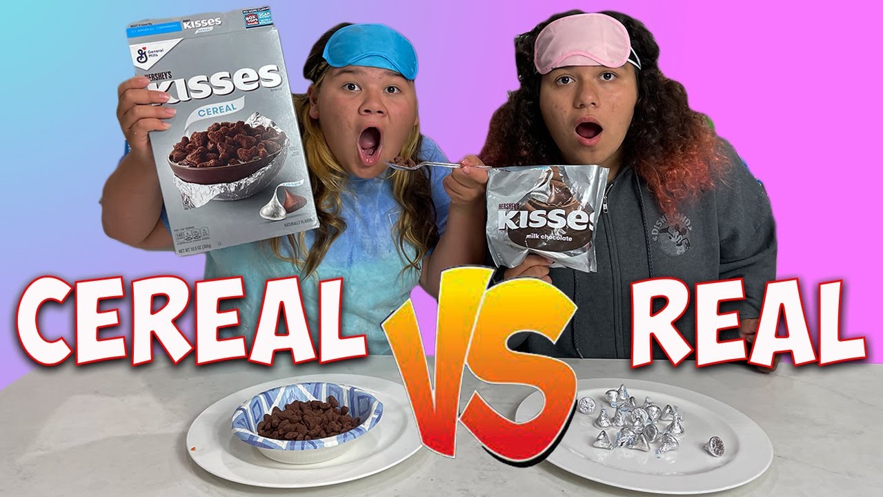 CEREAL VS. REAL CHALLENGE!!! Eating the World's Most Extreme Breakfast Cereal!
