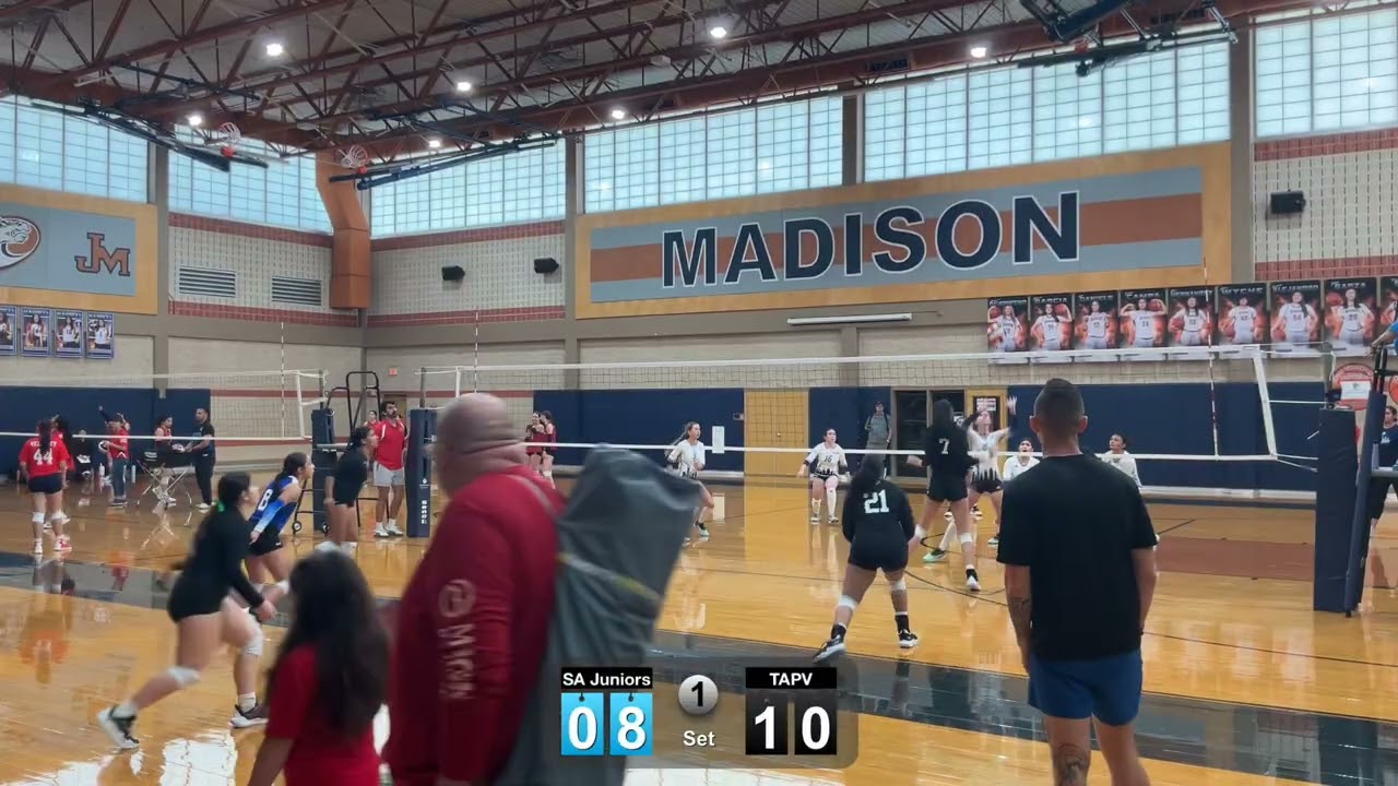 TAPV 16 Nationals vs SA Juniors 1st Set Gold Bracket Semi Final