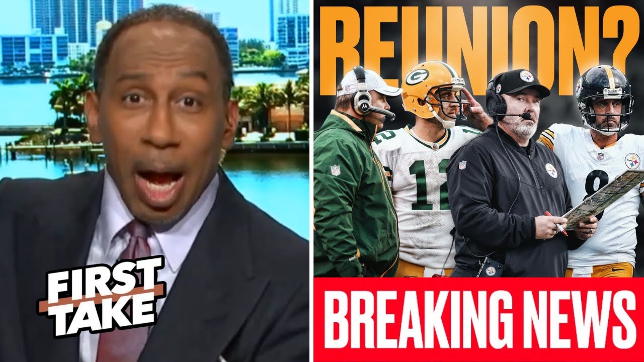 FIRST TAKE | Aaron Rodgers is locking up Super Bowl - Stephen A. UPDATE Mike McCarthy joins Steelers