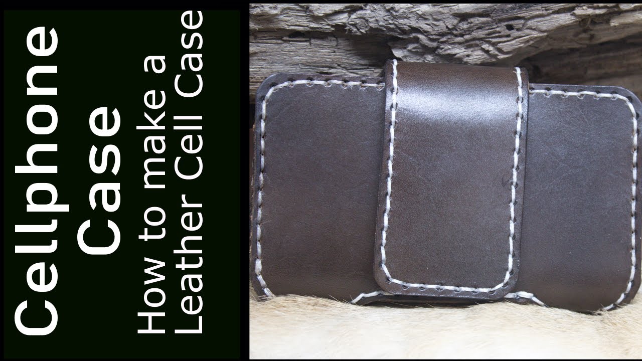 Leather Cellphone Case With PDF Free Pattern