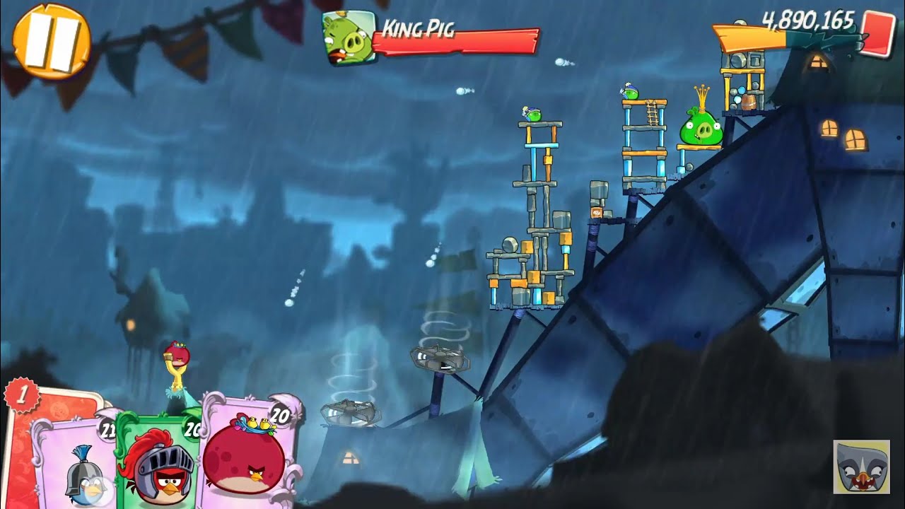 Angry Birds 2: level 210, 3Star