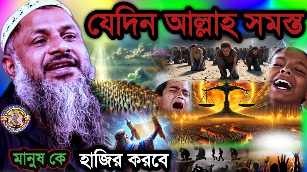 যেদিন আল্লাহ সমস্ত মানুষ কে হাজির করবে | Nur Muhammad Khatir Jalsa 