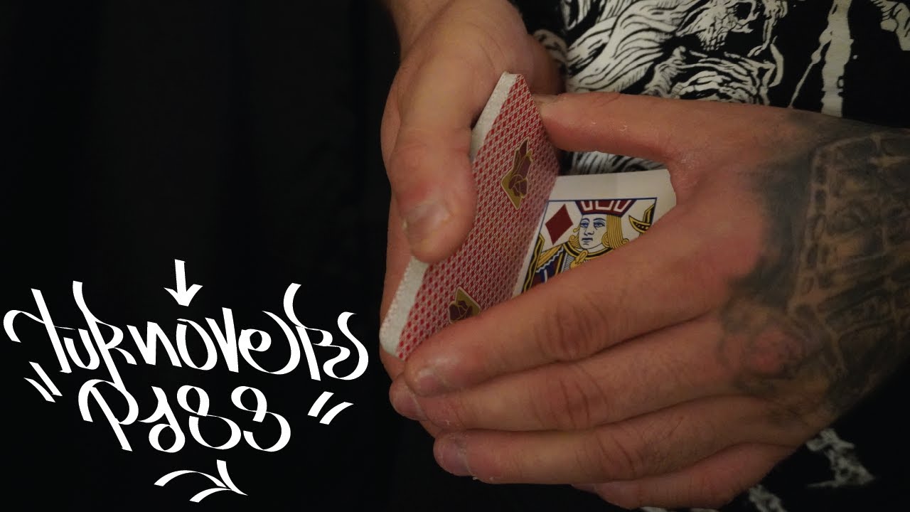 TURNOVER PASS - Card Sleight TUTORIAL