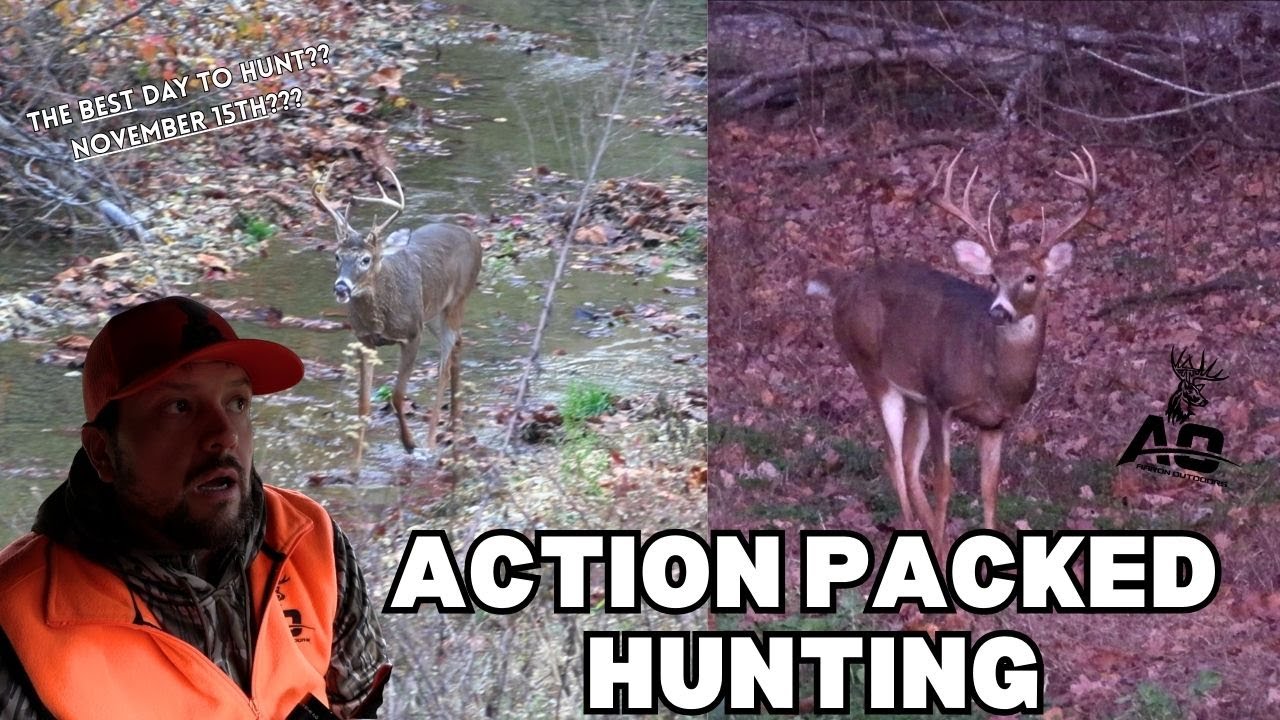 Action Packed Day of Deer Hunting - The BEST Day to Hunt All Season??