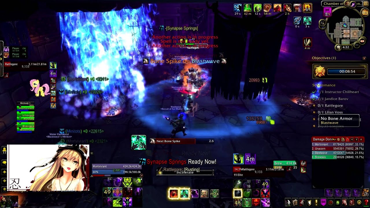 Scholomance Challenge Mode Gold(Destruction Warlock PoV)