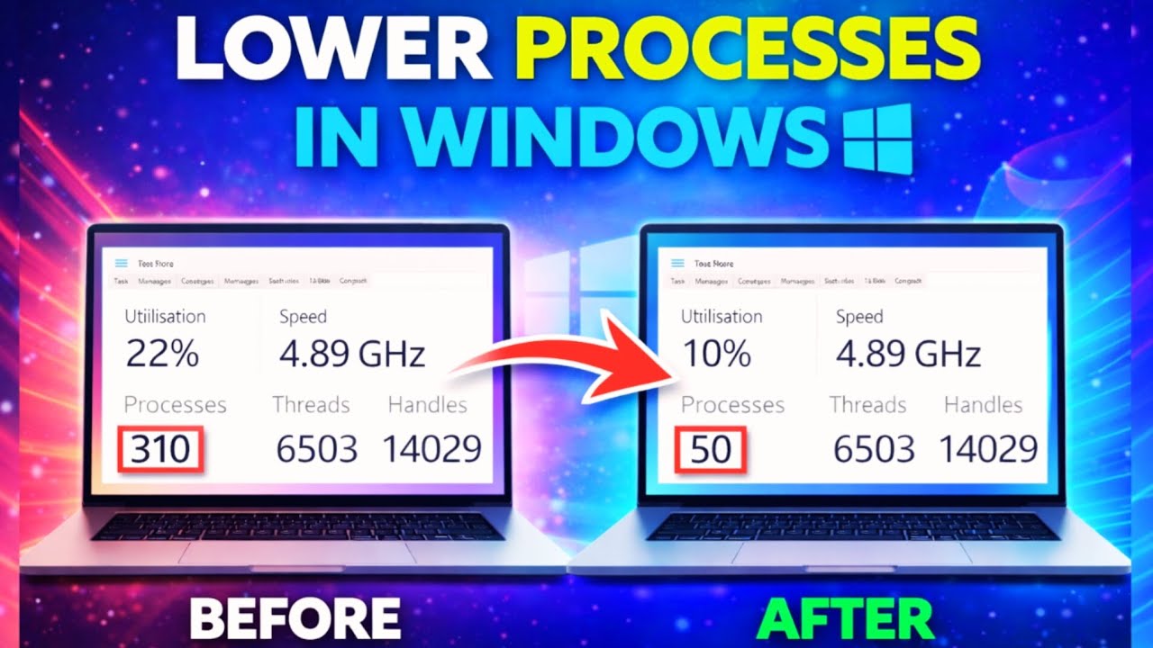 How to Reduce Process Count in Windows 11 for Better Performance