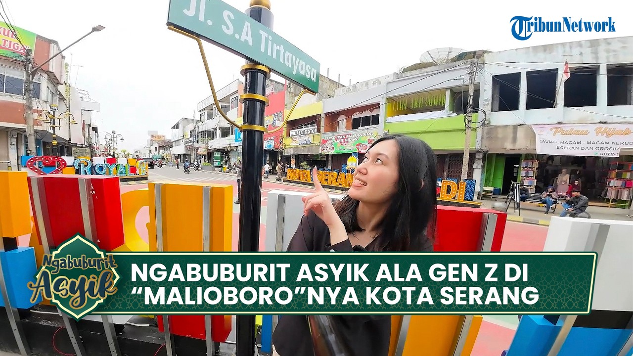 Ngabuburit Asyik ala Gen Z di “Malioboro”nya Kota Serang Banten