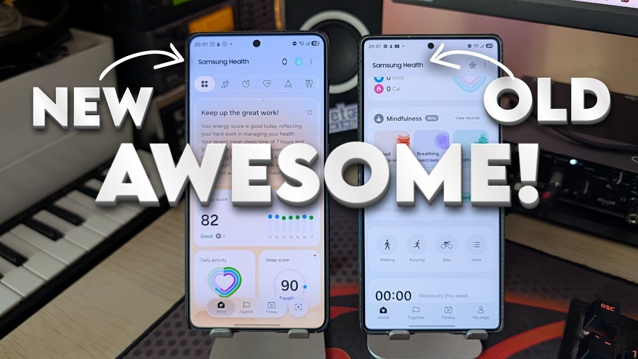 Новое приложение Samsung Health ПРОСТО КЛАСС: свежий дизайн и функции!