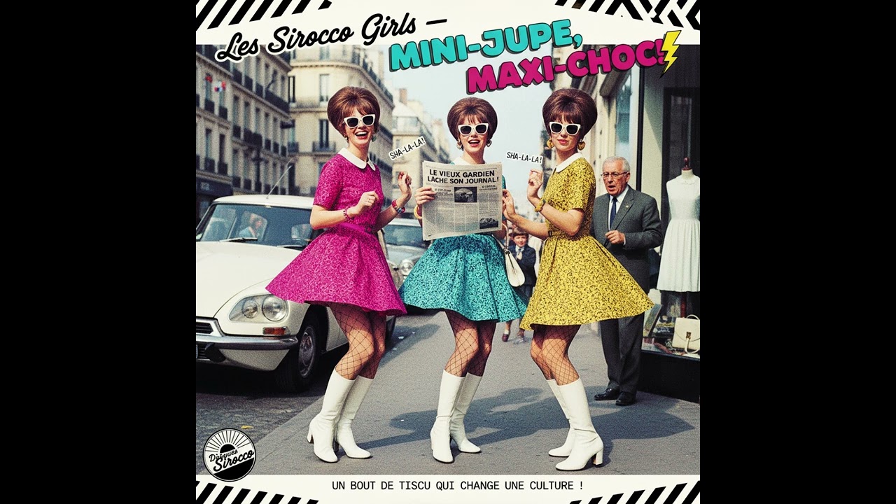 Mini-jupes, maxi choc - face B (1967) / Les Sirocco Girls