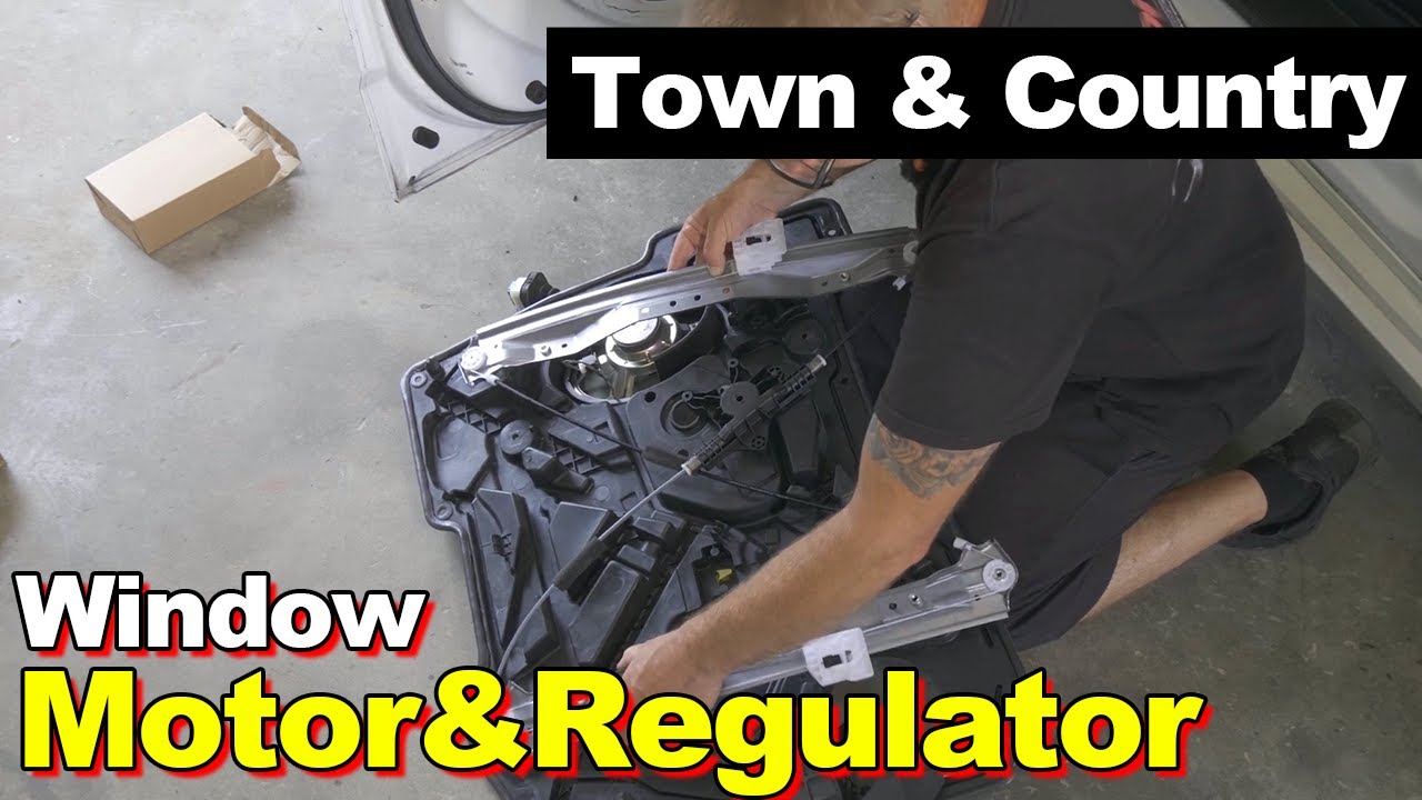 2014 Town & Country Driver's Window Motor & Regulator