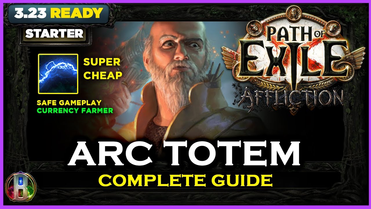 [PoE 3.23] LEAGUE STARTER  - ARC TOTEM HIEROPHANT - PATH OF EXILE AFFLICTION - POE BUILDS