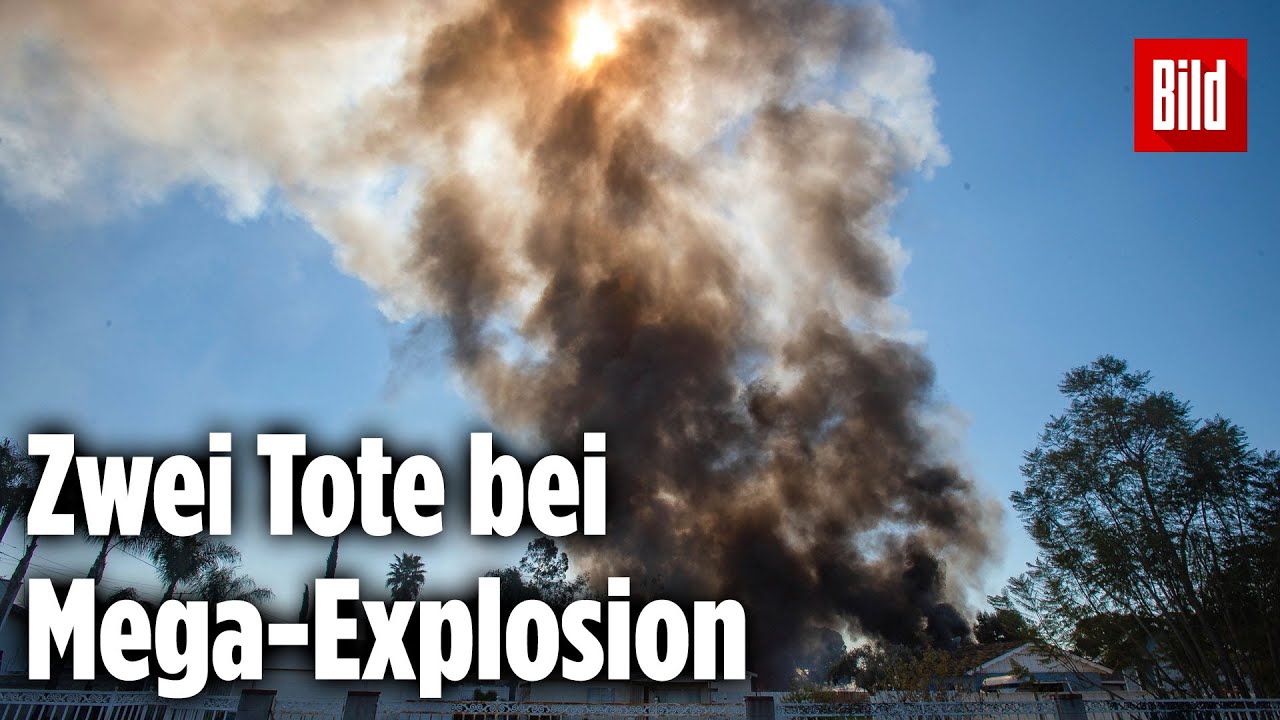 Pyro-Haus fliegt in die Luft – 2 Tote