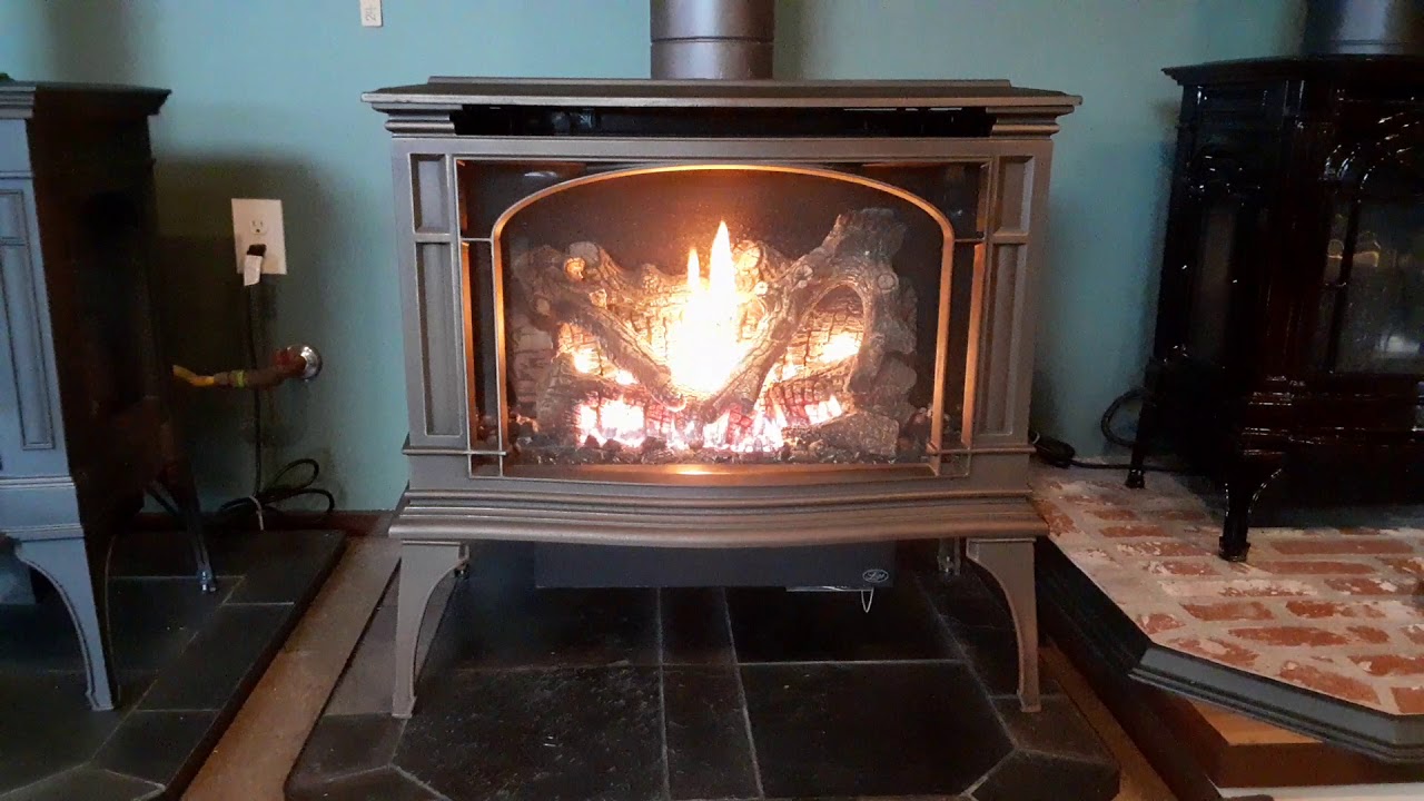 Greenfield Cast Iron Gas Stove - Lopi