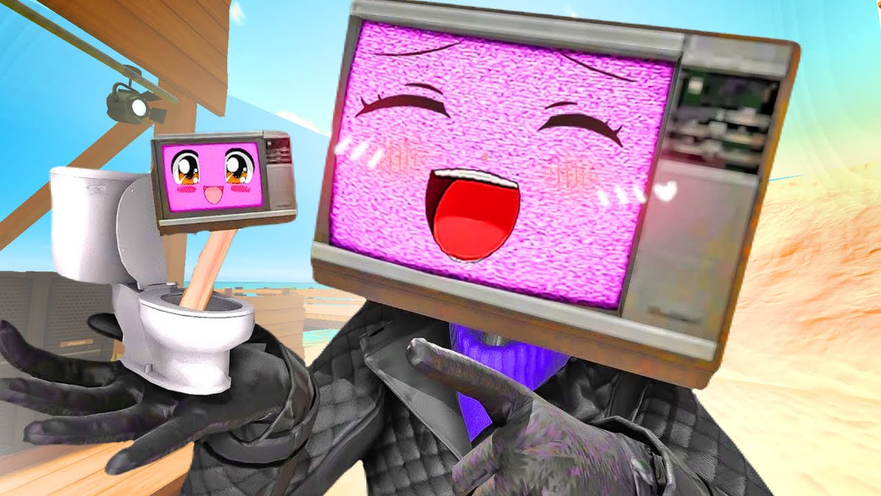 TV WOMAN NEW LOVE STORY 4 | TV Man Saves TV Woman in Garrys Mod