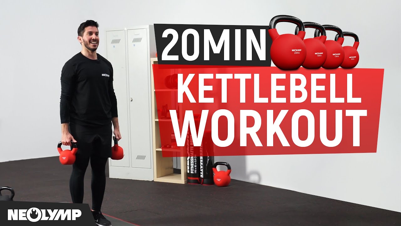 20 MIN KETTLEBELLS CHALLENGE WORKOUT - KETTLEBELLS | NEOLYMP
