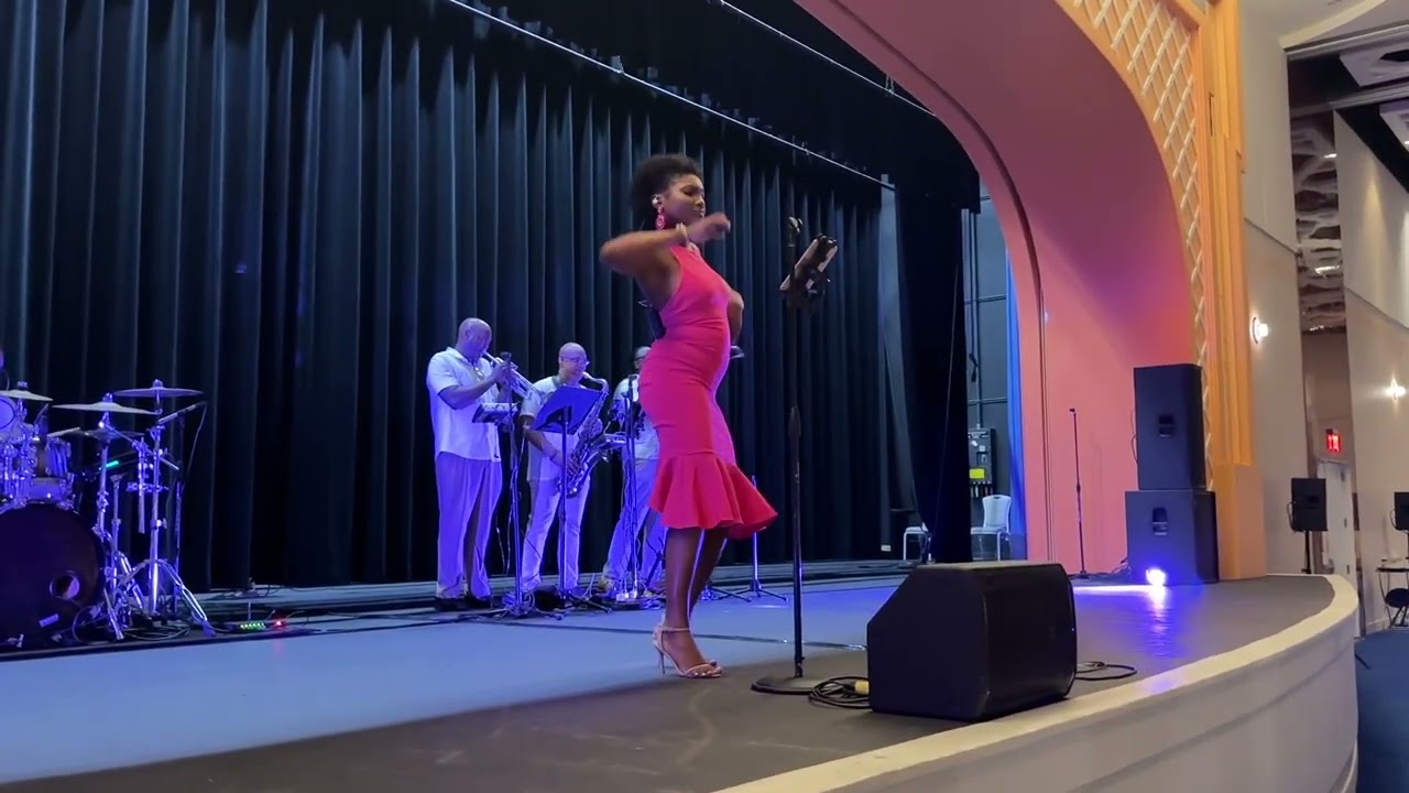 The Essence Band performing at an event in the Grand Ballroom, Baha Mar   Nassau, Bahamas