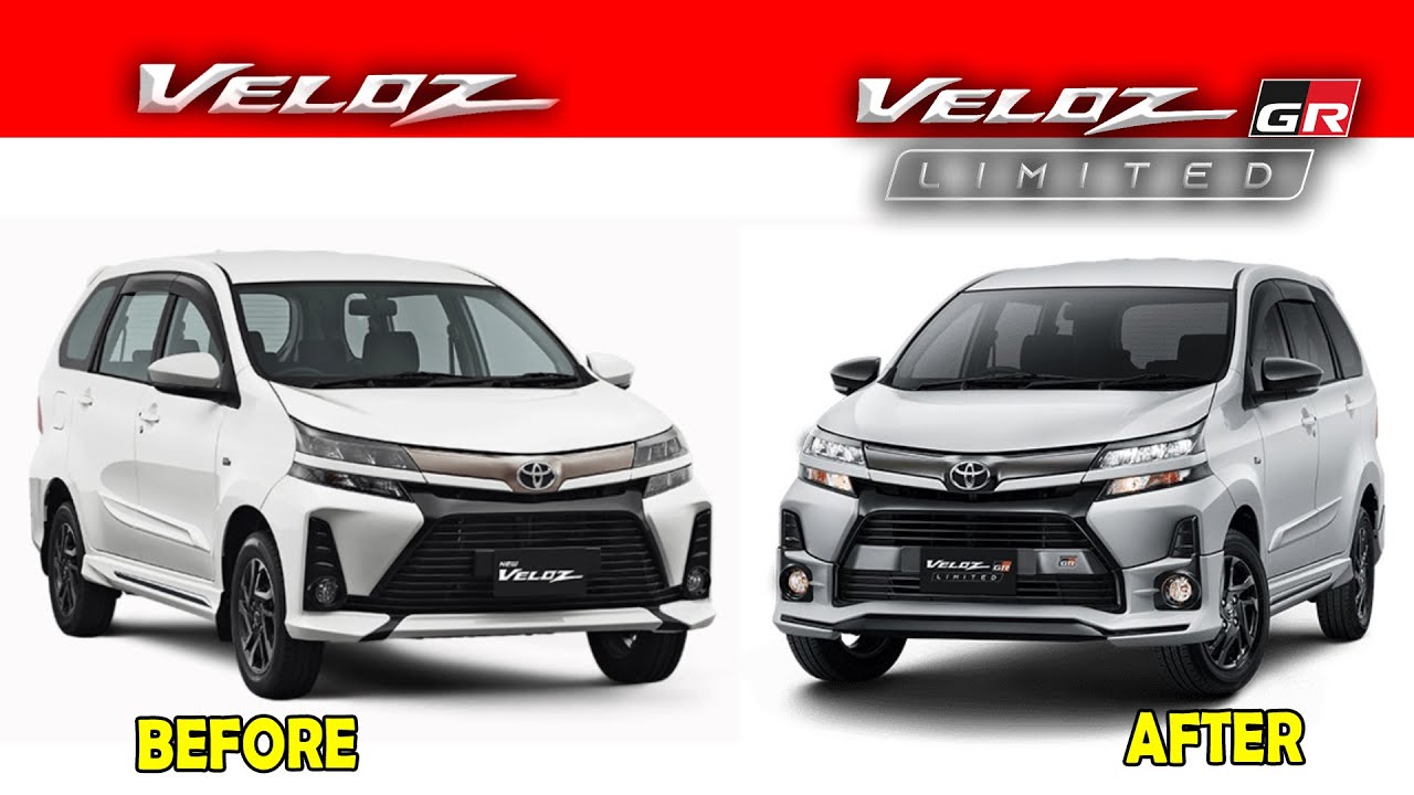 Perbedaan Toyota Veloz GR LIMITED dengan tipe Veloz Standar | Eksterior Interior Harga Warna