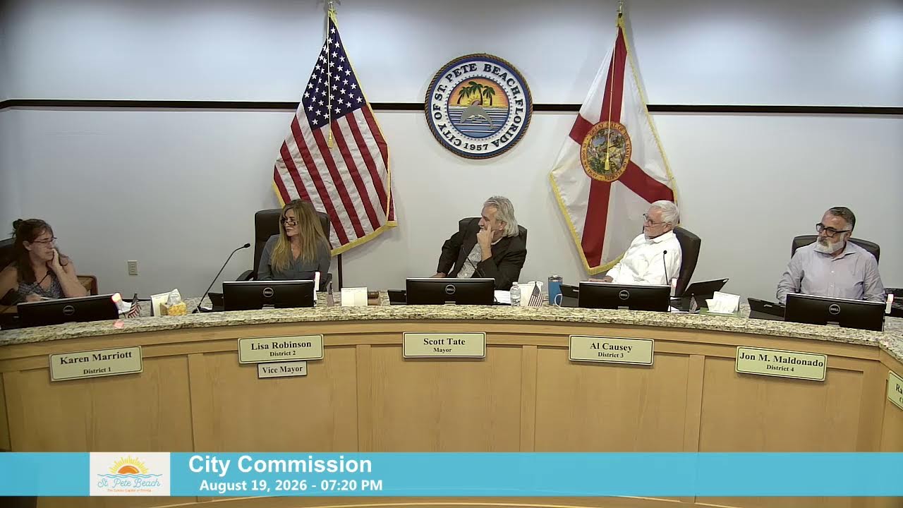 City Commission Meeting - August 19, 2026