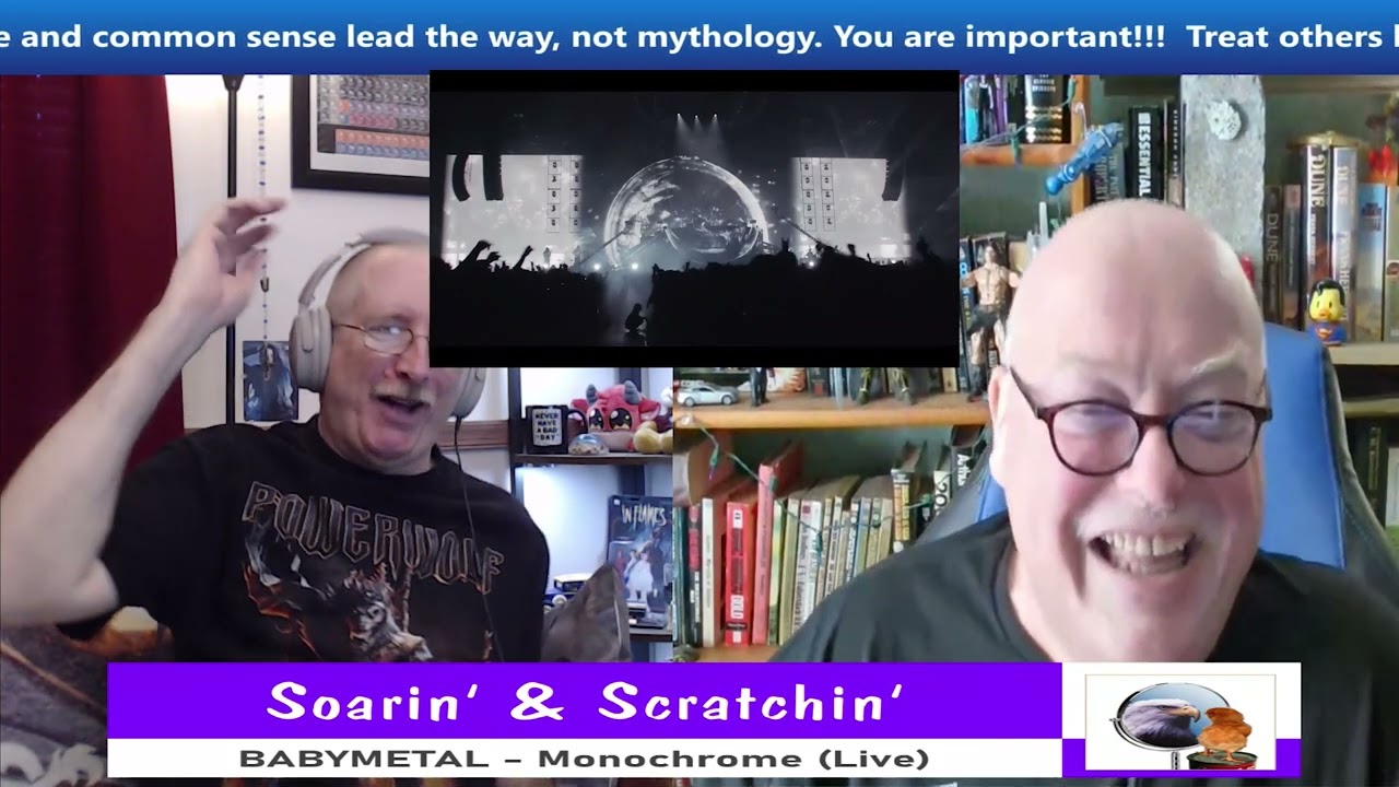 Soarin' & Scratchin' - Evil Chicken Reacts to Monochrome (Live) by BABYMETAL - Seeing Live Soon