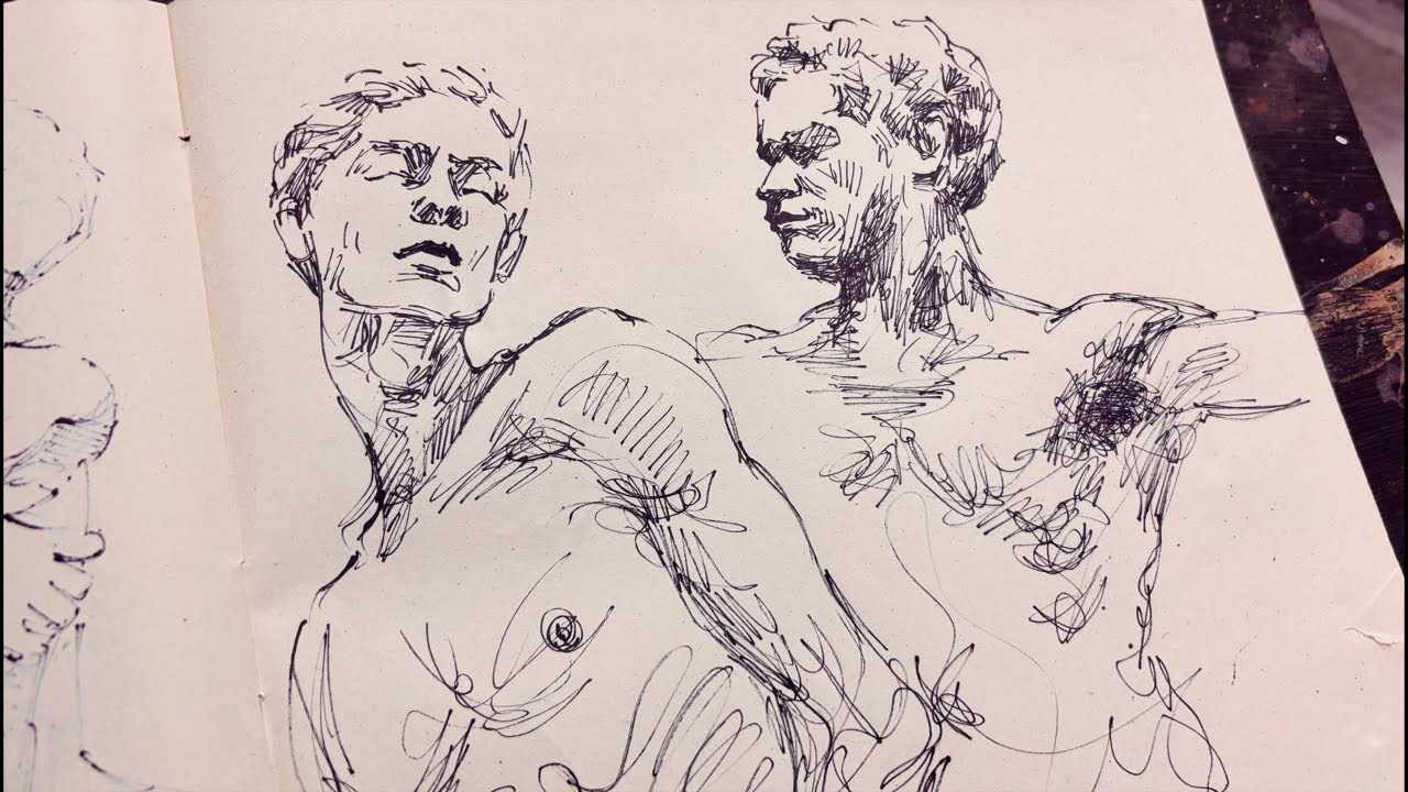 Sketching session