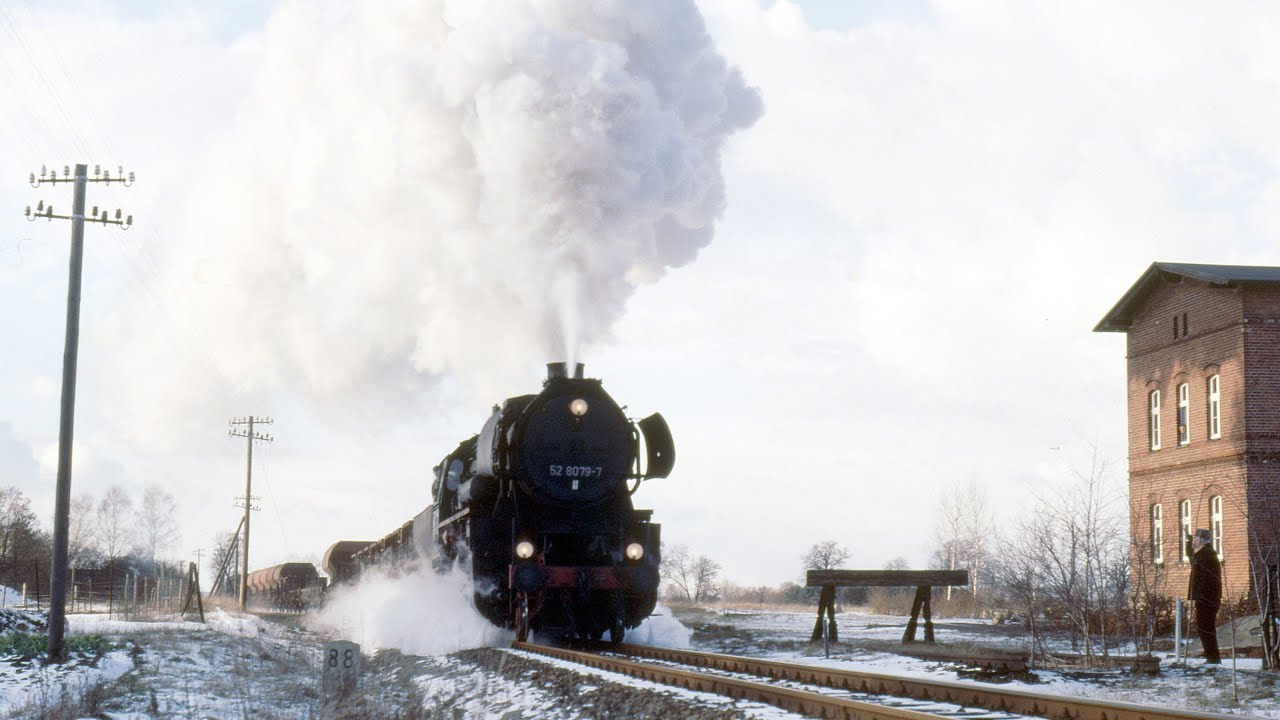 Die Ostbahn unter Volldampf : Güterzugdampf Berlin - Frankfurt(Oder)