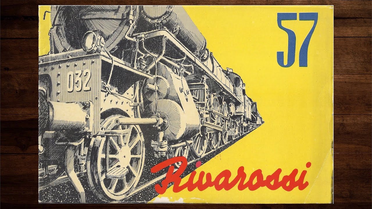 Rivarossi Katalog 1957 &ndash; Modellbahn, English