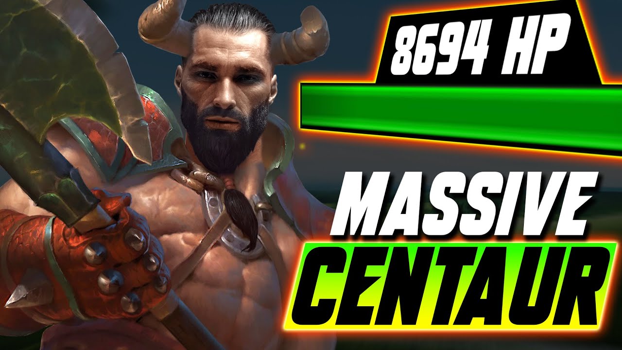 Ranked CENTAUR WARRUNER | Gigachad Alert! - Dota 2 - Grubby