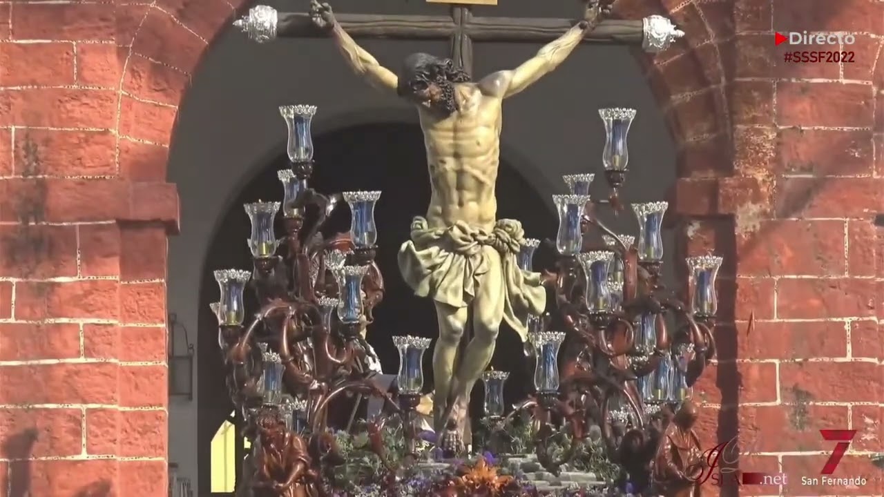 Salida Santísimo Cristo de la Sangre | Desamparados | Semana Santa 2022 | 4K | San Fernando