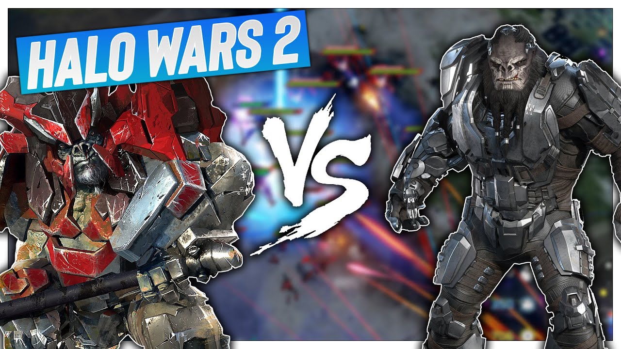 A CRAZY Battle Between Atriox and Decimus in Halo Wars 2!